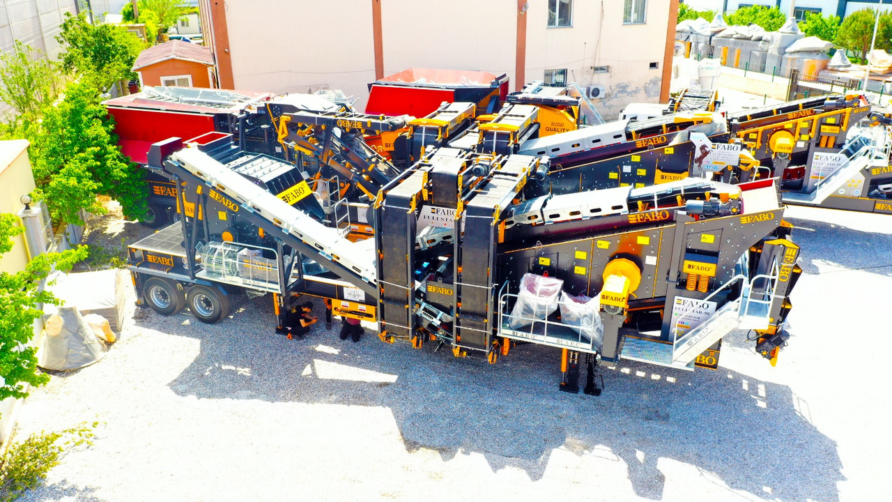 FABO Mobile crusher - Mobilní drtič: obrázek 1 FABO Mobile crusher - Mobilní drtič: obrázek 1