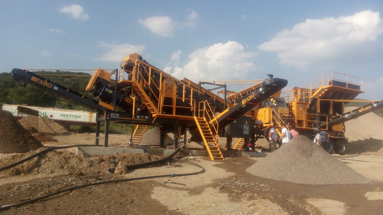 Nový Mobilní drtič FABO Mobile crusher: obrázek 12