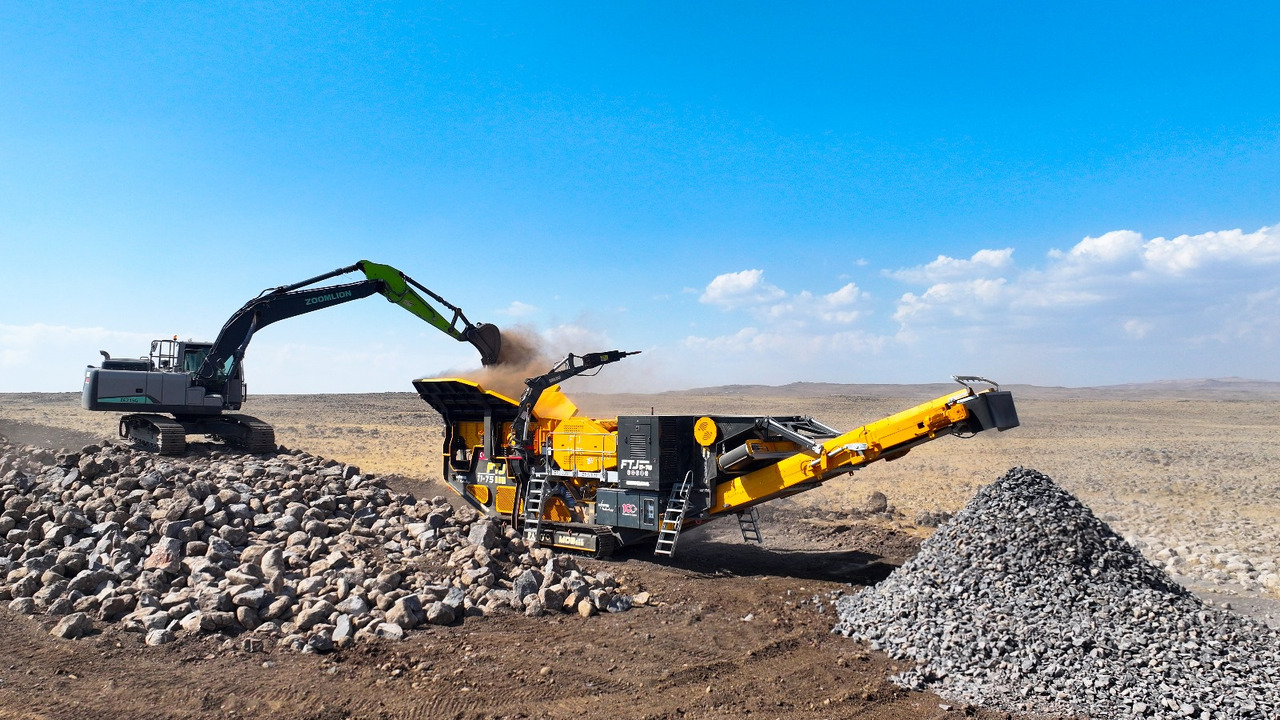 FABO Mobile crusher - Mobilní drtič: obrázek 5 FABO Mobile crusher - Mobilní drtič: obrázek 5