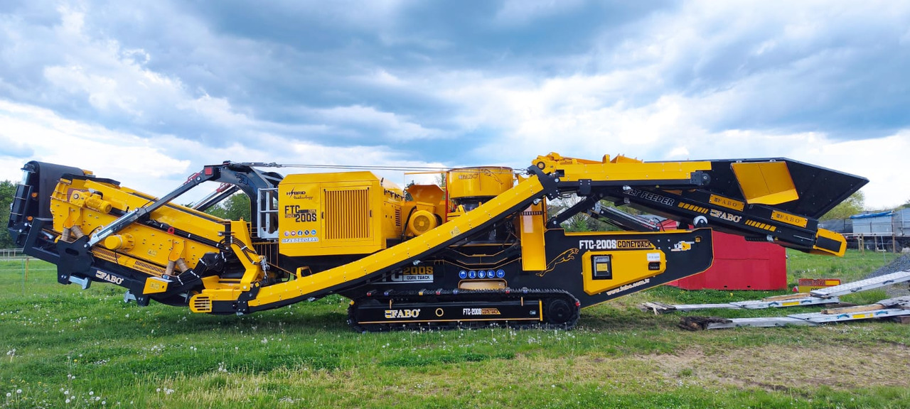 FABO Mobile crusher - Mobilní drtič: obrázek 1 FABO Mobile crusher - Mobilní drtič: obrázek 1