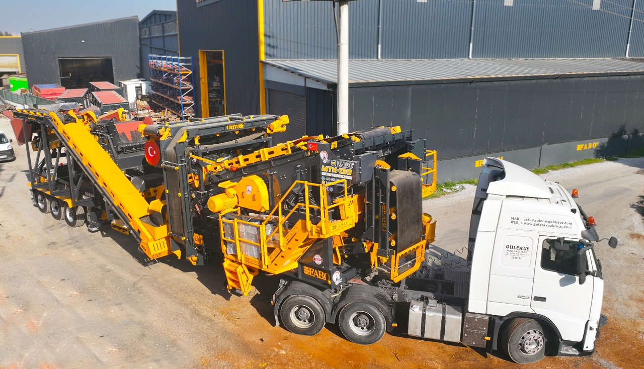 FABO Mobile crusher - Mobilní drtič: obrázek 1 FABO Mobile crusher - Mobilní drtič: obrázek 1