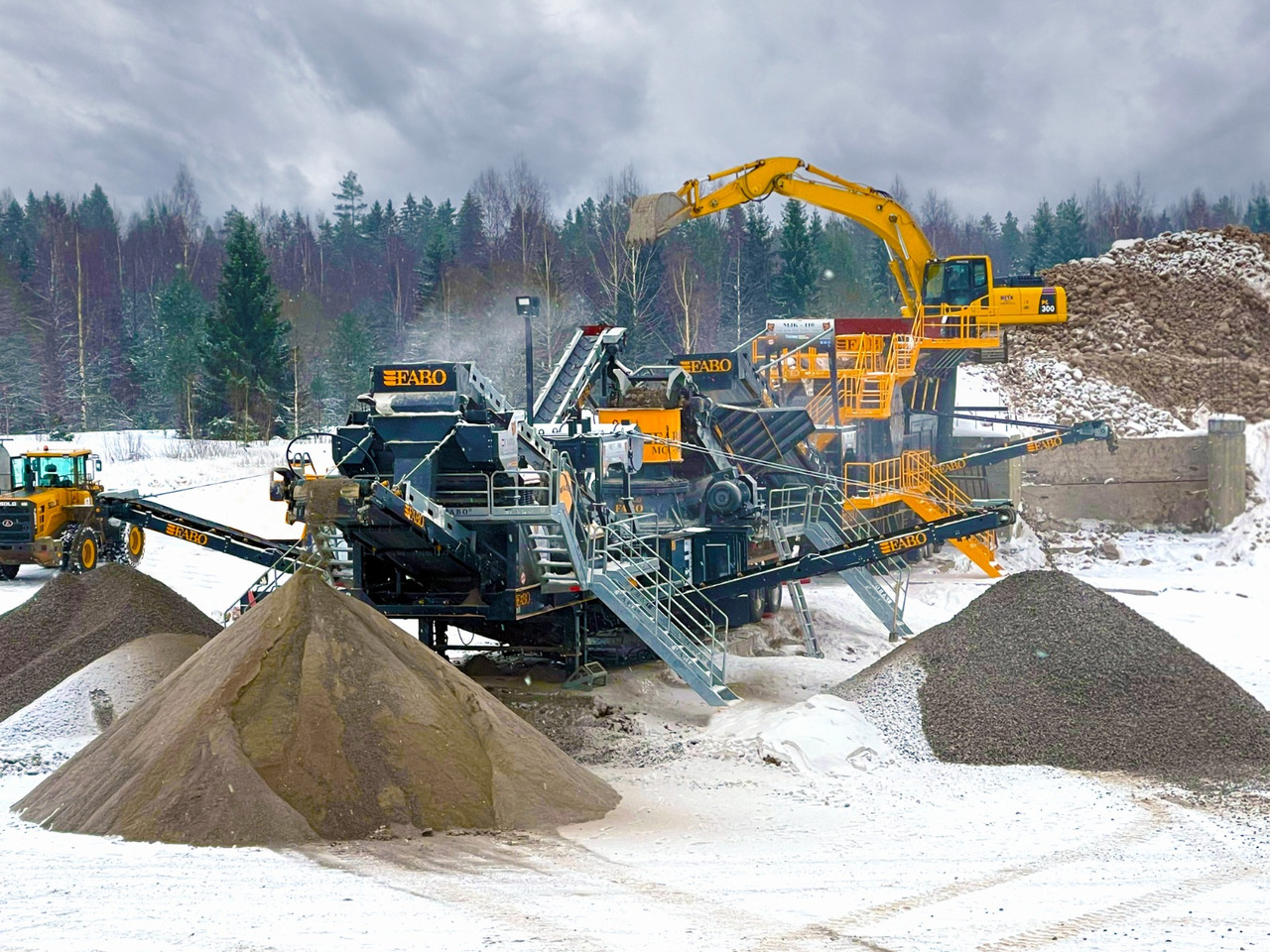 FABO Mobile crusher - Mobilní drtič: obrázek 4 FABO Mobile crusher - Mobilní drtič: obrázek 4