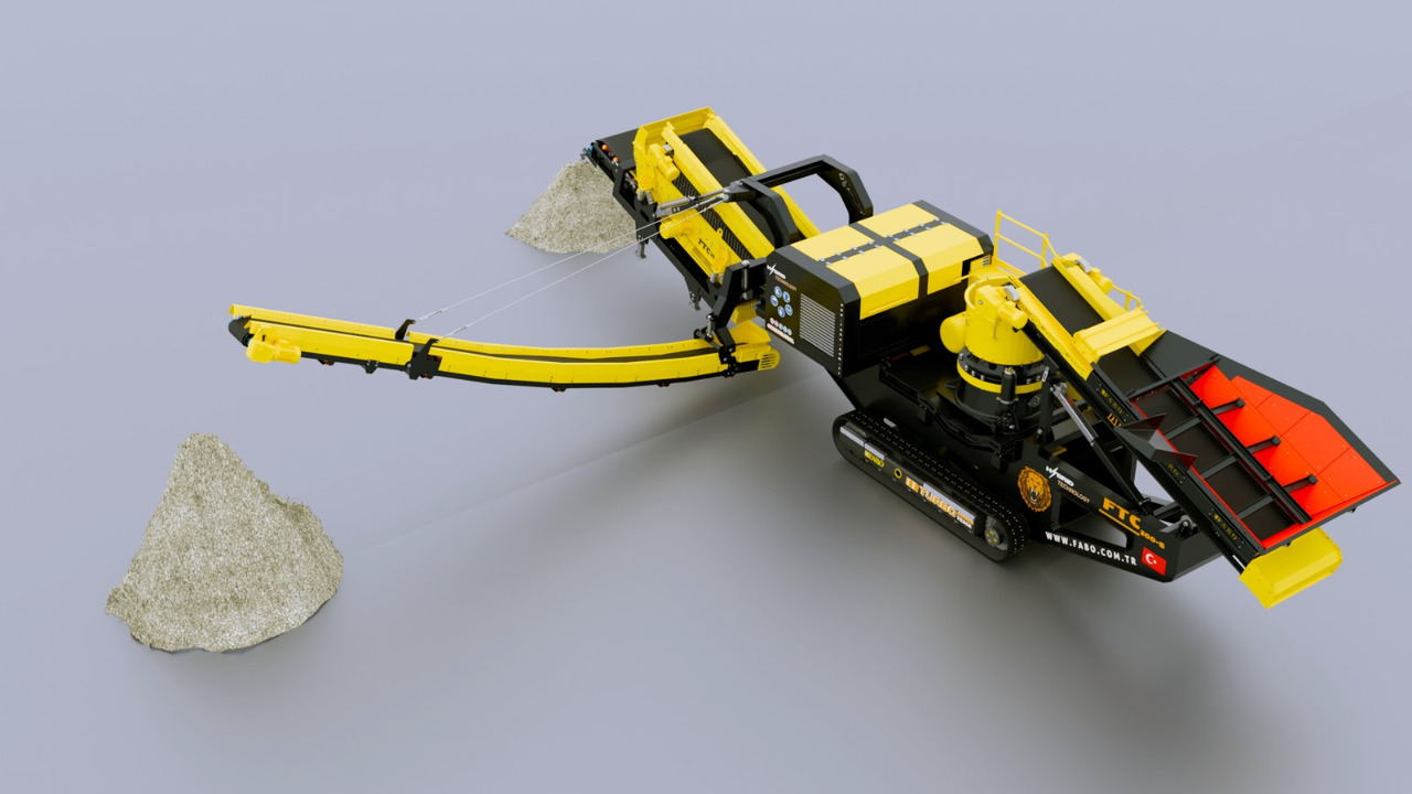 FABO Mobile crusher - Mobilní drtič: obrázek 2 FABO Mobile crusher - Mobilní drtič: obrázek 2