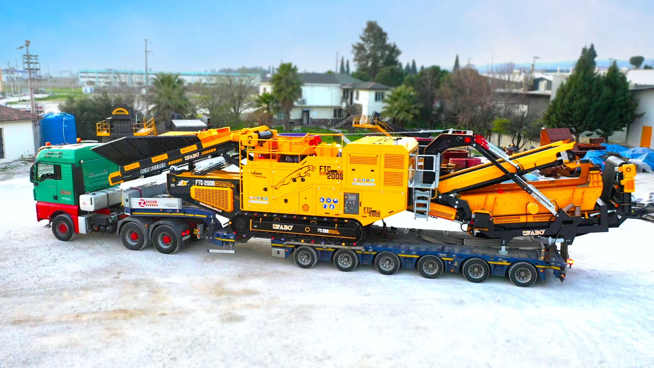 FABO Mobile crusher - Mobilní drtič: obrázek 2 FABO Mobile crusher - Mobilní drtič: obrázek 2
