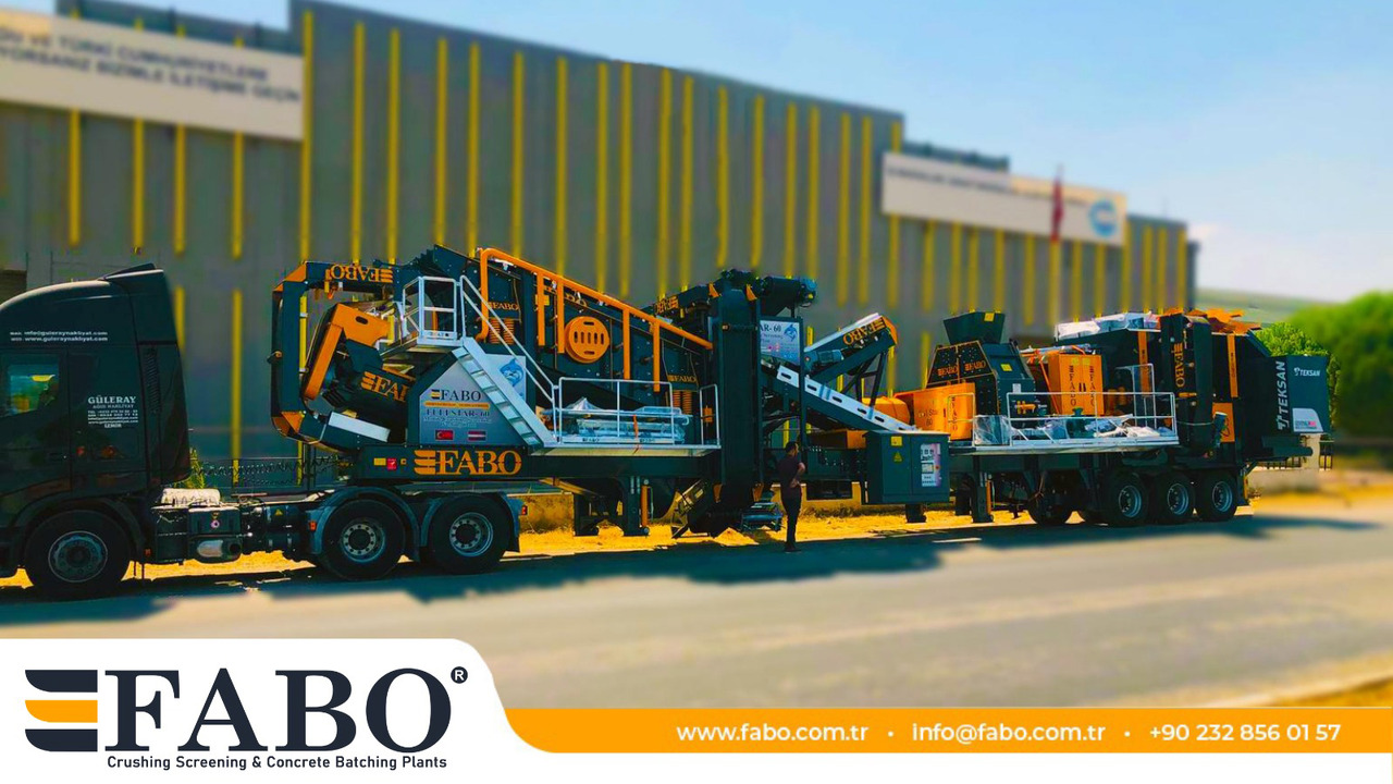 Nový Mobilní drtič FABO Mobile crusher: obrázek 20