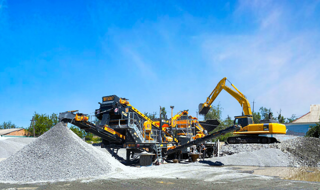 FABO Mobile crusher - Mobilní drtič: obrázek 1 FABO Mobile crusher - Mobilní drtič: obrázek 1
