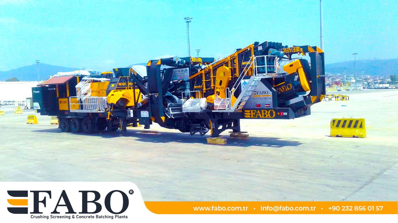 Nový Mobilní drtič FABO Mobile crusher: obrázek 18