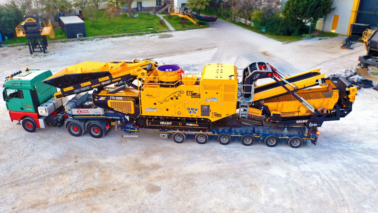 FABO Mobile crusher - Mobilní drtič: obrázek 1 FABO Mobile crusher - Mobilní drtič: obrázek 1