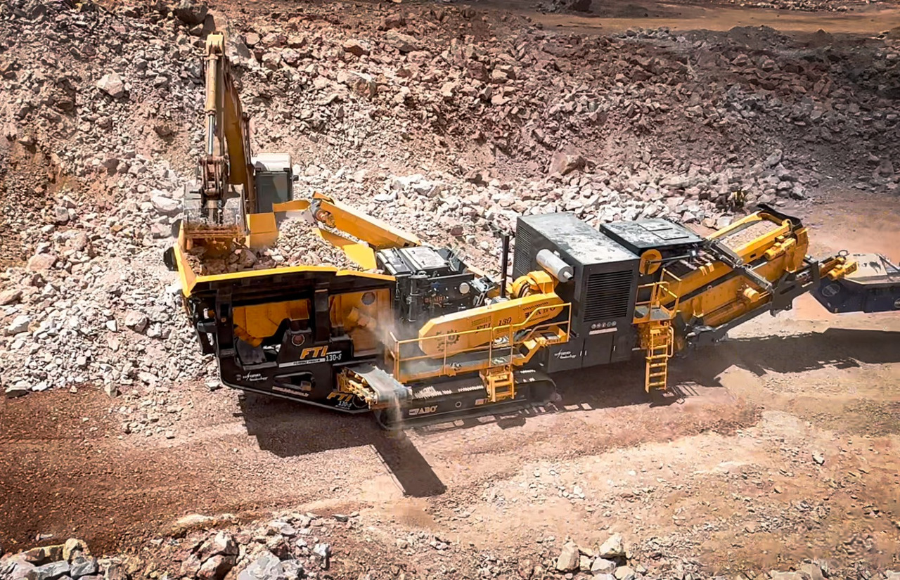 FABO Mobile crusher - Mobilní drtič: obrázek 3 FABO Mobile crusher - Mobilní drtič: obrázek 3