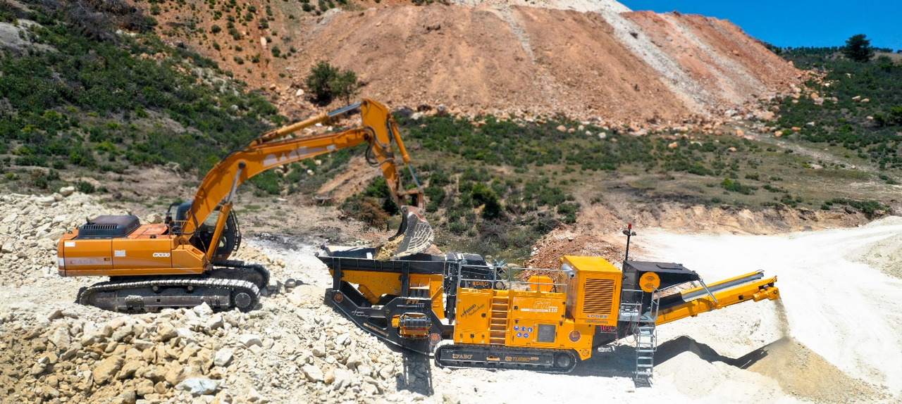 Nový Mobilní drtič FABO Mobile crusher: obrázek 11