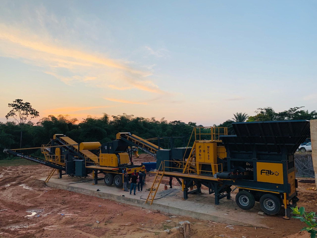FABO Mobile jaw crusher - Čelisťový drtič: obrázek 4 FABO Mobile jaw crusher - Čelisťový drtič: obrázek 4