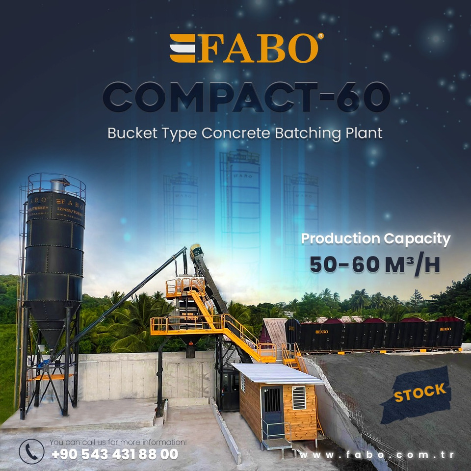 FABO compact concrete plant - Betonárna: obrázek 1 FABO compact concrete plant - Betonárna: obrázek 1
