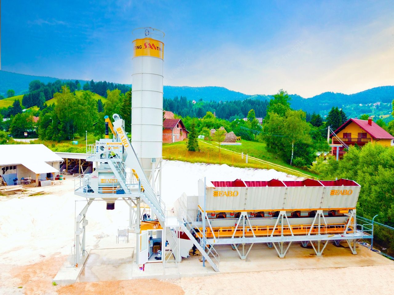 FABO compact concrete plant - Betonárna: obrázek 1 FABO compact concrete plant - Betonárna: obrázek 1