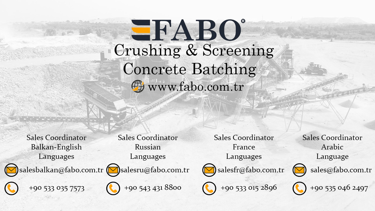 FABO crusher - stone crusher - crushers - Drticí zařízení: obrázek 5 FABO crusher - stone crusher - crushers - Drticí zařízení: obrázek 5