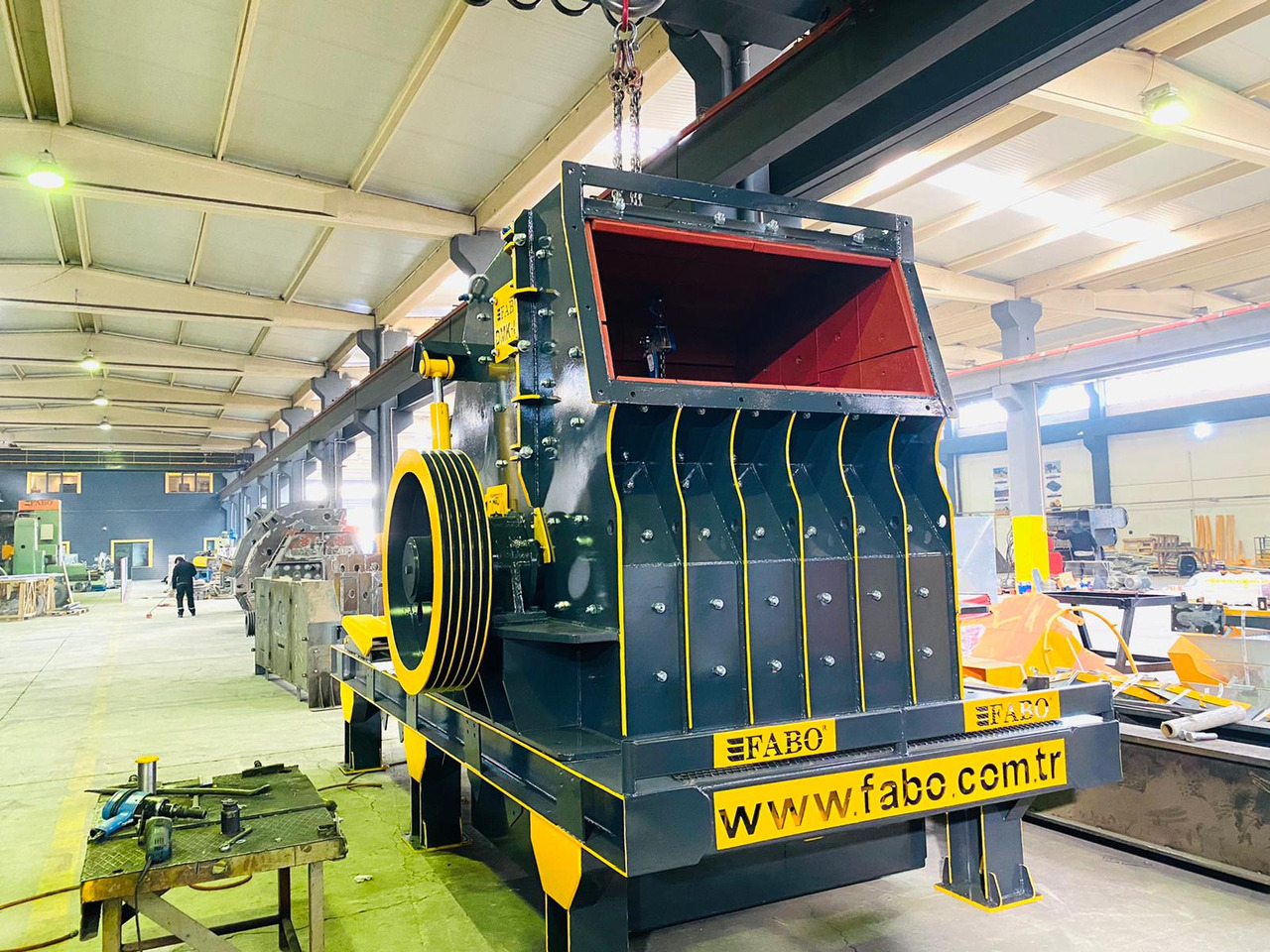 FABO impact crusher - Nárazový drtič: obrázek 4 FABO impact crusher - Nárazový drtič: obrázek 4