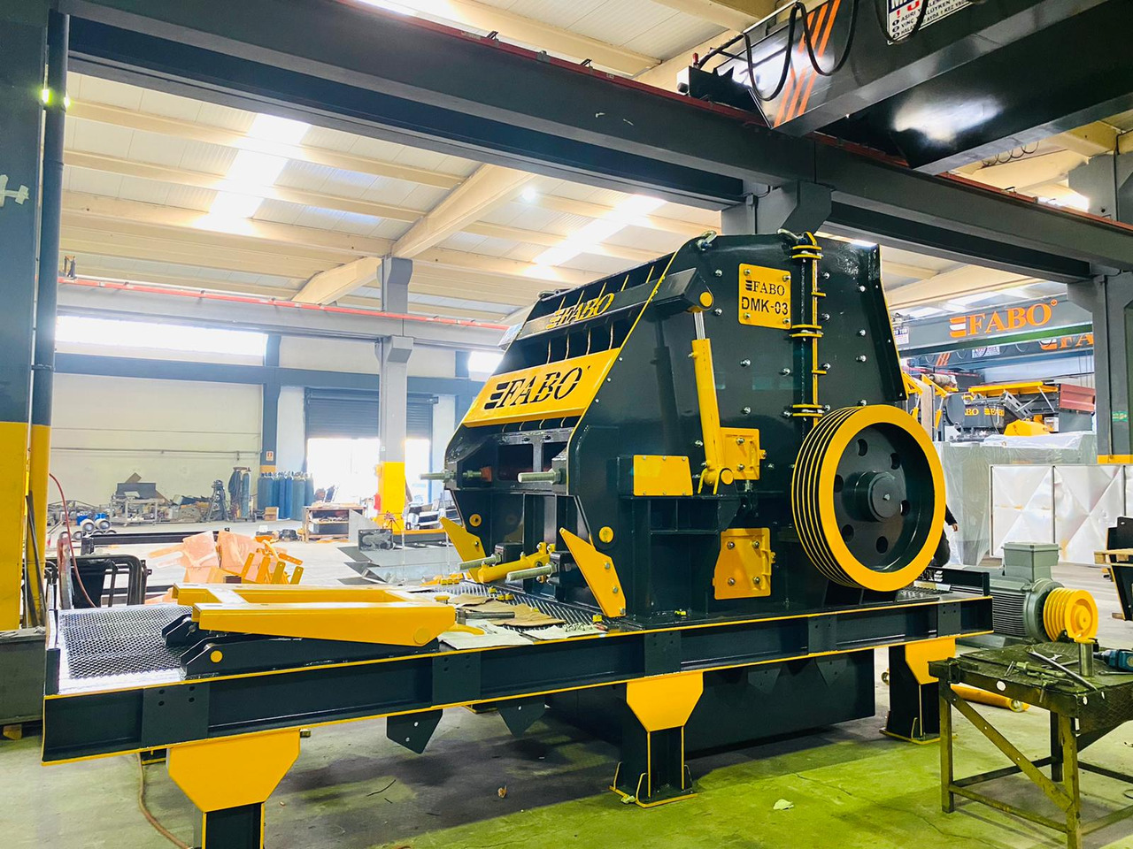 FABO impact crusher - Nárazový drtič: obrázek 3 FABO impact crusher - Nárazový drtič: obrázek 3