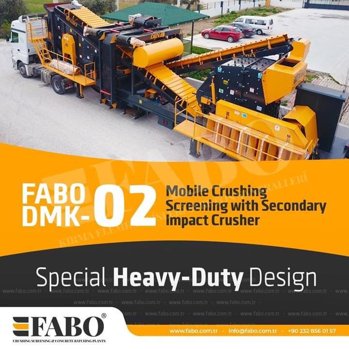 FABO impact crusher - Nárazový drtič: obrázek 1 FABO impact crusher - Nárazový drtič: obrázek 1