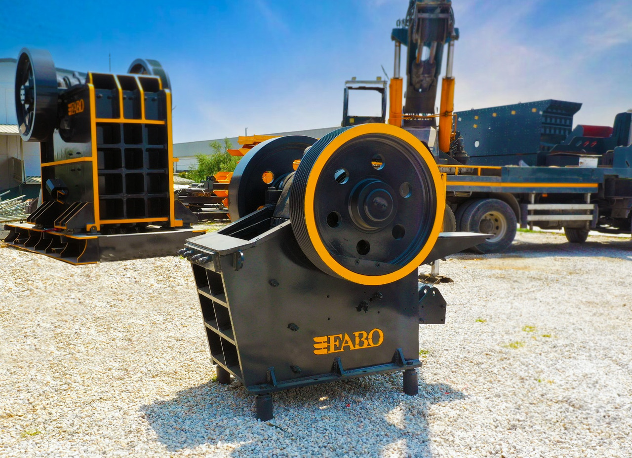 FABO jaw crusher - Čelisťový drtič: obrázek 4 FABO jaw crusher - Čelisťový drtič: obrázek 4