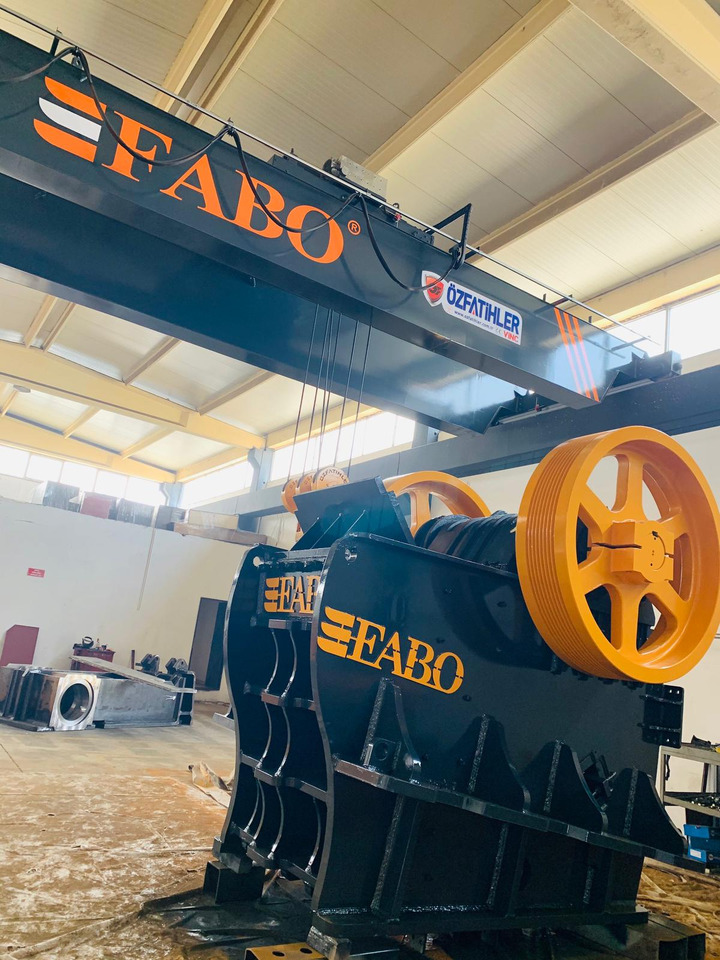 FABO jaw crusher - Čelisťový drtič: obrázek 1 FABO jaw crusher - Čelisťový drtič: obrázek 1