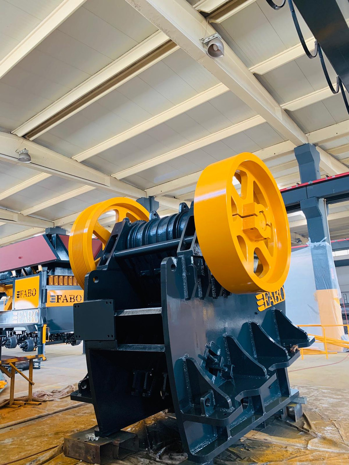 FABO jaw crusher - Čelisťový drtič: obrázek 2 FABO jaw crusher - Čelisťový drtič: obrázek 2