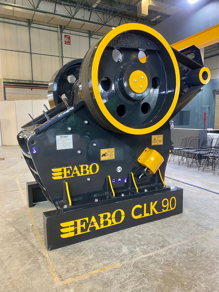 FABO jaw crusher - Čelisťový drtič: obrázek 1 FABO jaw crusher - Čelisťový drtič: obrázek 1