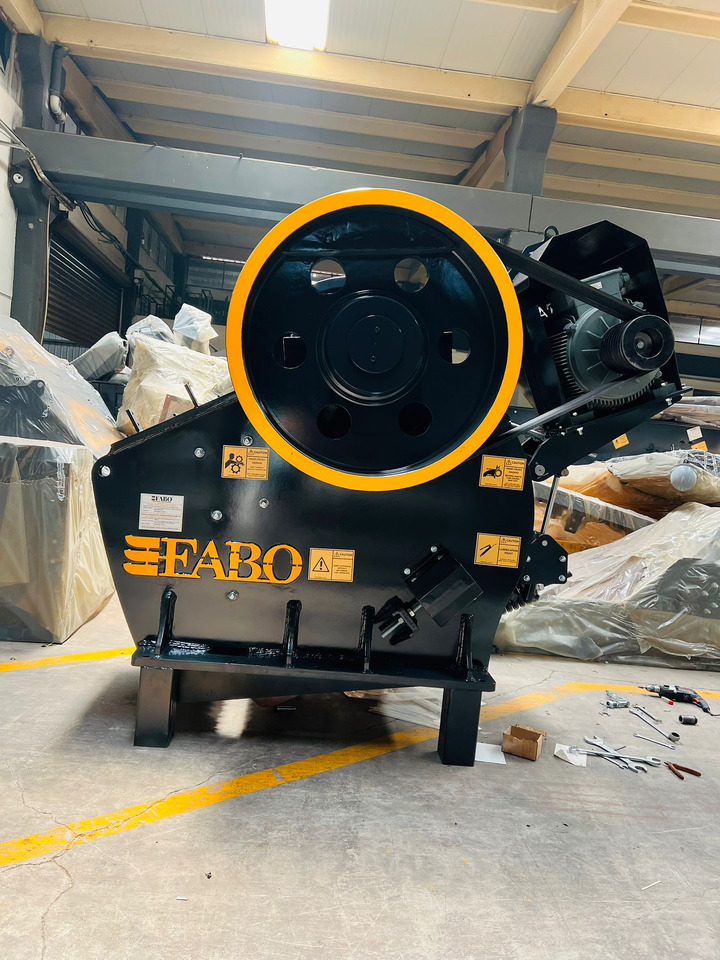 FABO jaw crusher - Čelisťový drtič: obrázek 2 FABO jaw crusher - Čelisťový drtič: obrázek 2