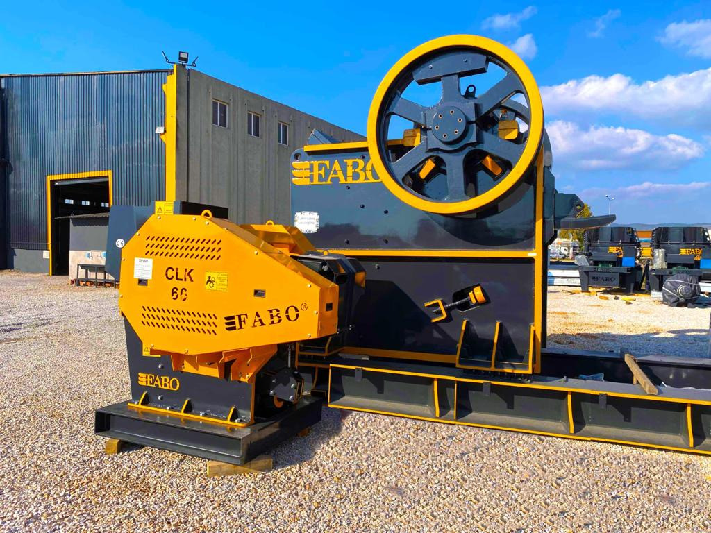 FABO jaw crusher - Čelisťový drtič: obrázek 1 FABO jaw crusher - Čelisťový drtič: obrázek 1
