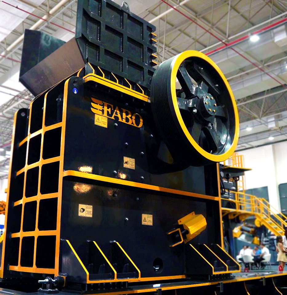 FABO jaw crusher - Čelisťový drtič: obrázek 5 FABO jaw crusher - Čelisťový drtič: obrázek 5