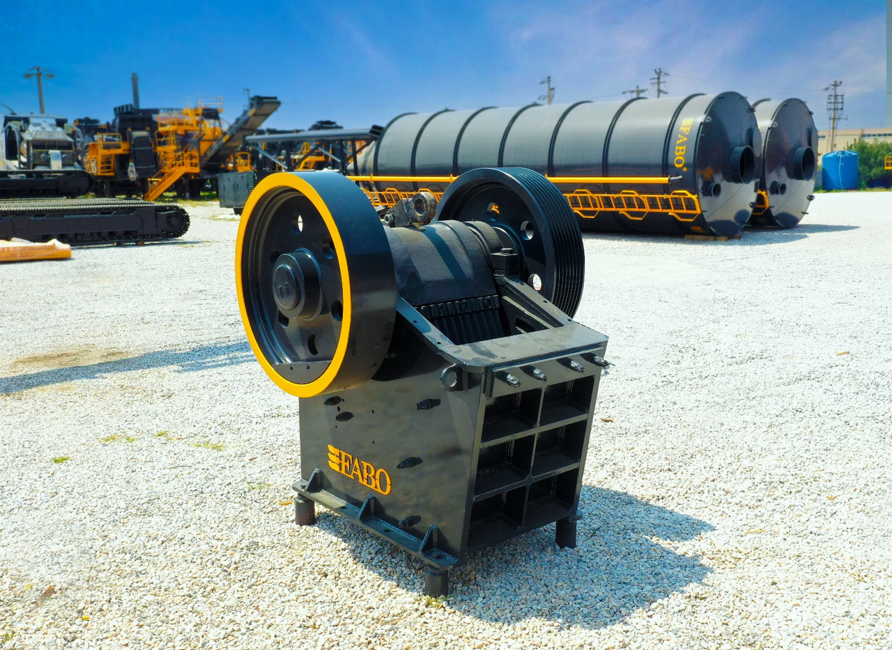 FABO jaw crusher - Čelisťový drtič: obrázek 1 FABO jaw crusher - Čelisťový drtič: obrázek 1
