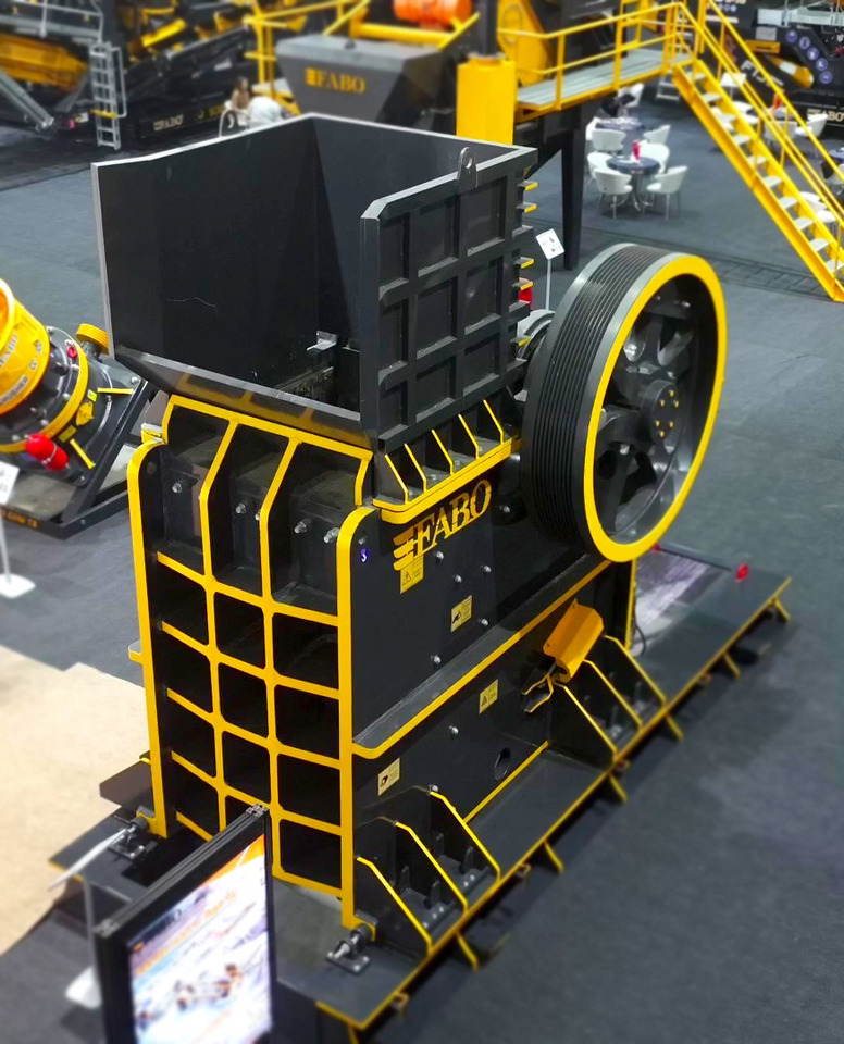 FABO jaw crusher - Čelisťový drtič: obrázek 2 FABO jaw crusher - Čelisťový drtič: obrázek 2