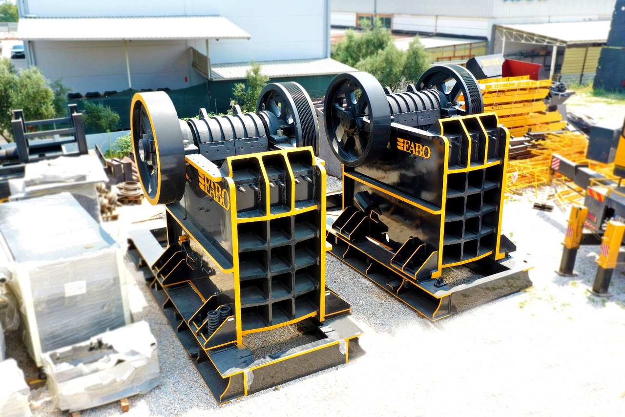 FABO jaw crusher - Čelisťový drtič: obrázek 3 FABO jaw crusher - Čelisťový drtič: obrázek 3