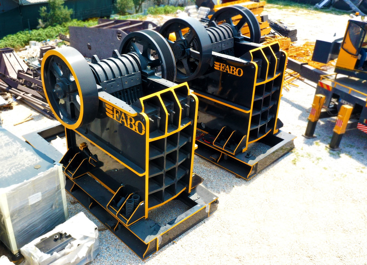FABO jaw crusher - Čelisťový drtič: obrázek 2 FABO jaw crusher - Čelisťový drtič: obrázek 2