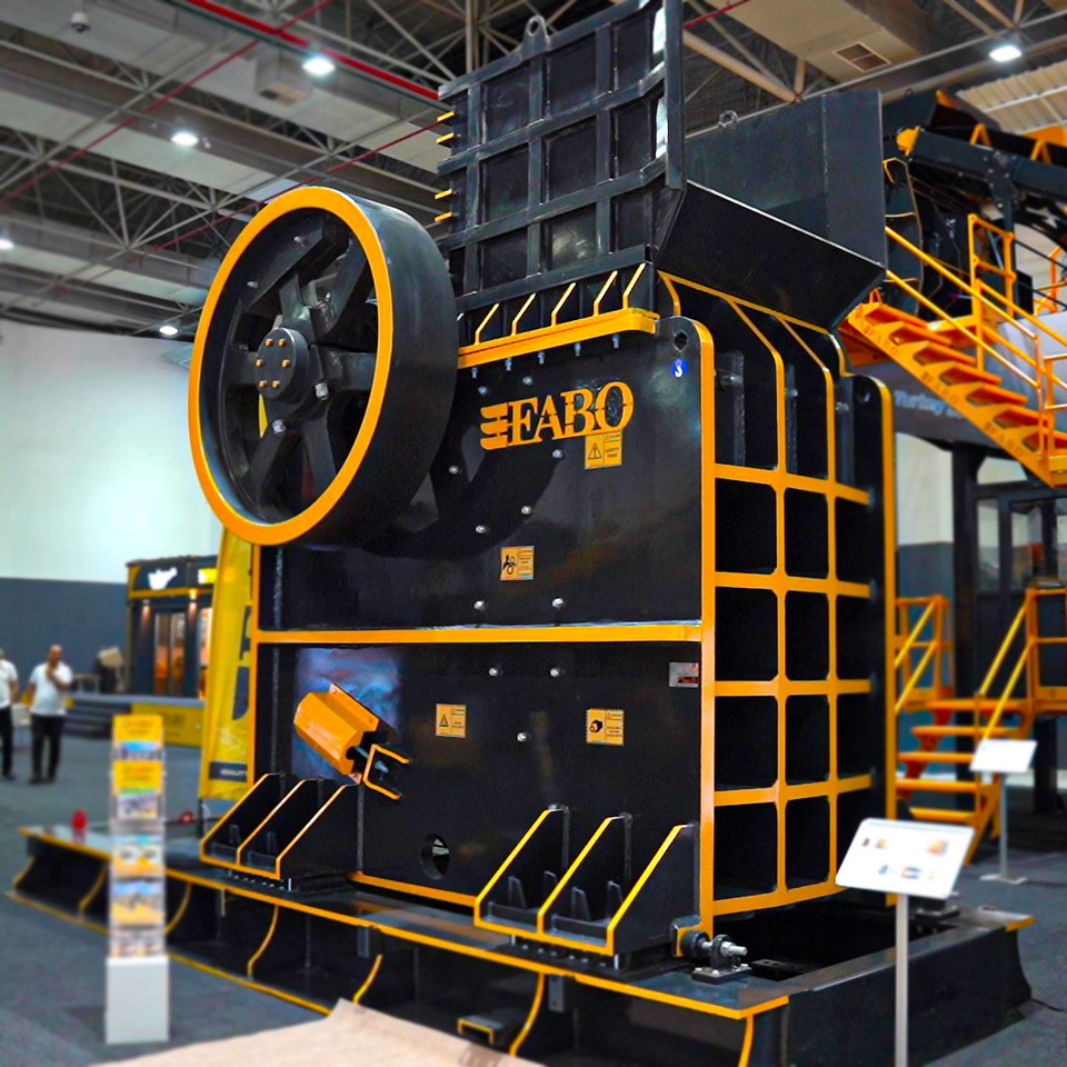 Nový Čelisťový drtič FABO jaw crusher: obrázek 1