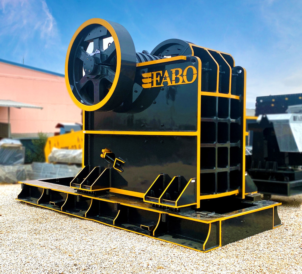 FABO jaw crusher - Čelisťový drtič: obrázek 4 FABO jaw crusher - Čelisťový drtič: obrázek 4