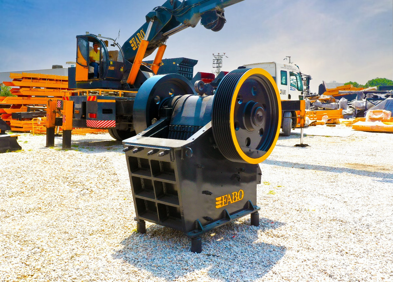 FABO jaw crusher - Čelisťový drtič: obrázek 2 FABO jaw crusher - Čelisťový drtič: obrázek 2