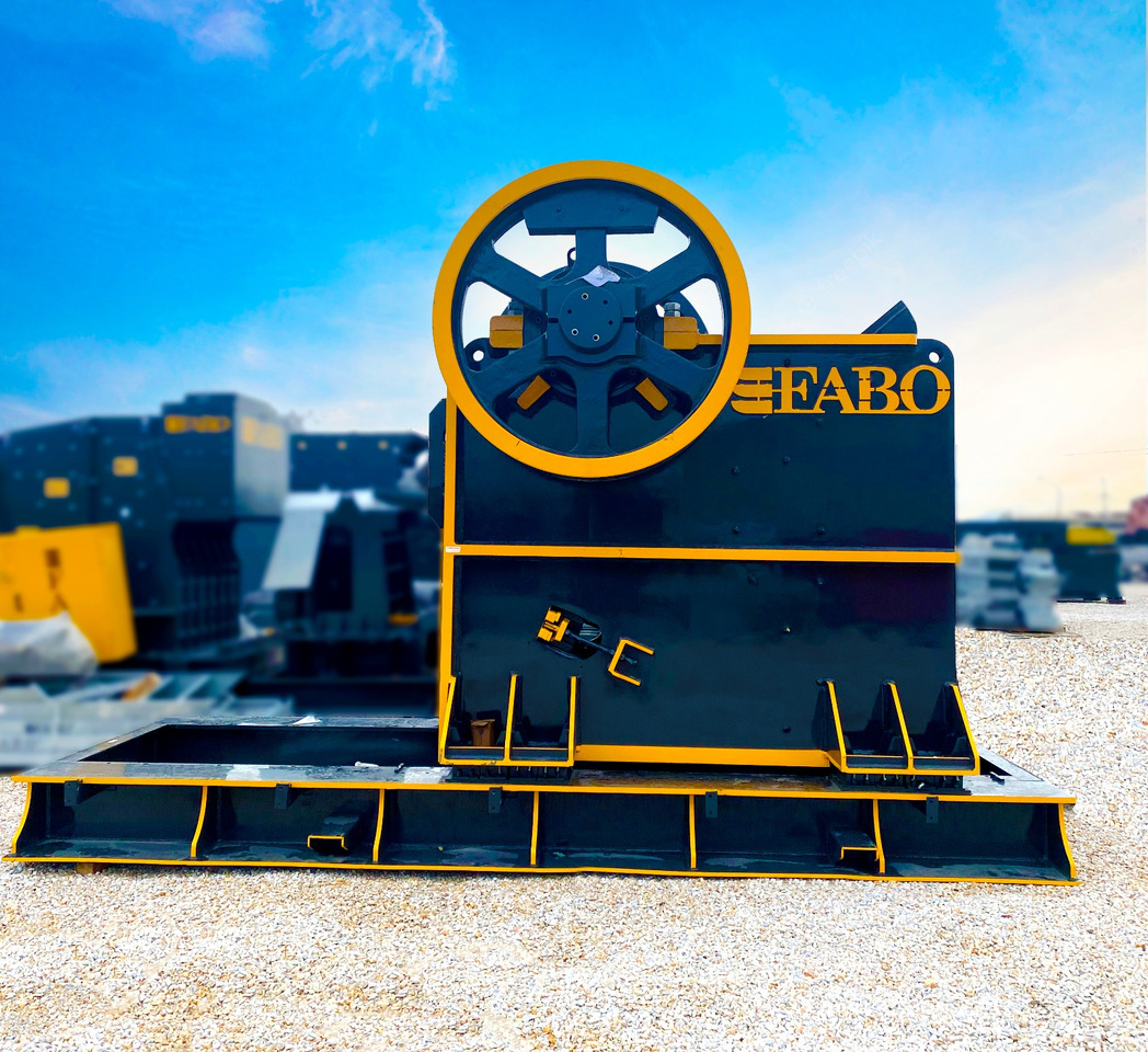 FABO jaw crusher - Čelisťový drtič: obrázek 5 FABO jaw crusher - Čelisťový drtič: obrázek 5
