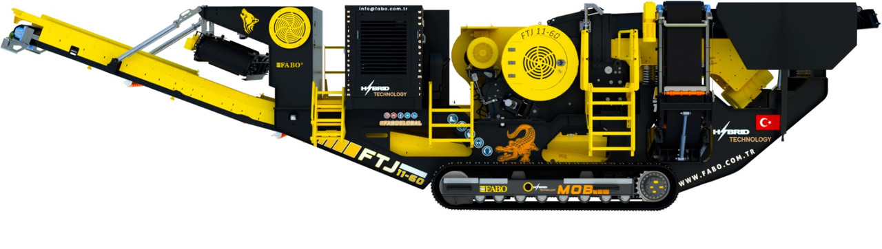 Nový Důlní stroj FABO mining machinery - crushing plant: obrázek 15 Nový Důlní stroj FABO mining machinery - crushing plant: obrázek 15