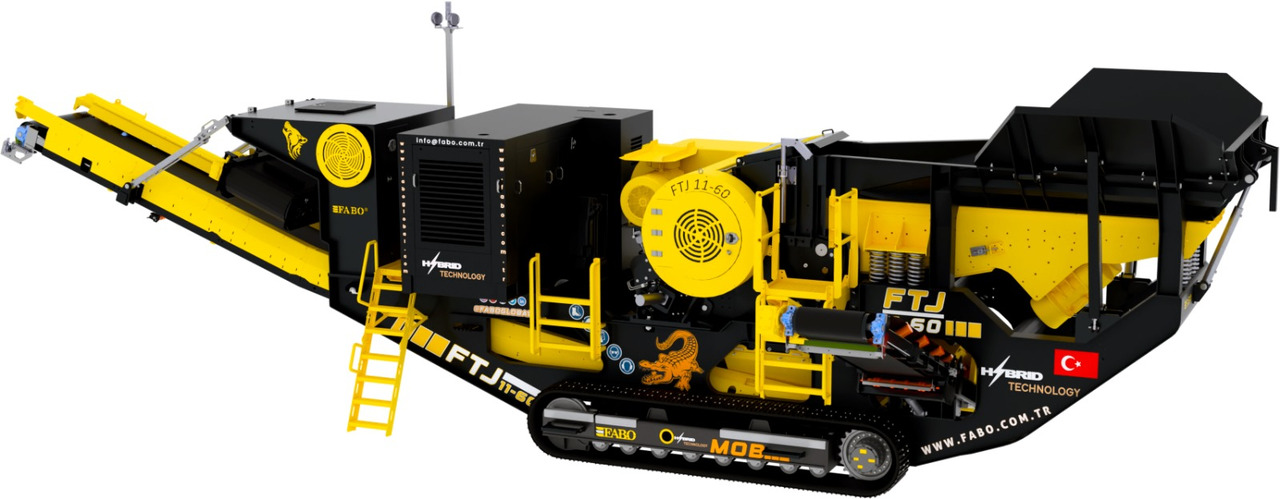 Nový Důlní stroj FABO mining machinery - crushing plant: obrázek 12 Nový Důlní stroj FABO mining machinery - crushing plant: obrázek 12