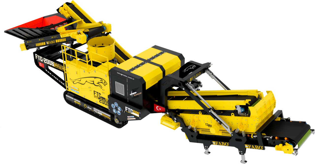 Nový Důlní stroj FABO mining machinery - crushing plant: obrázek 17