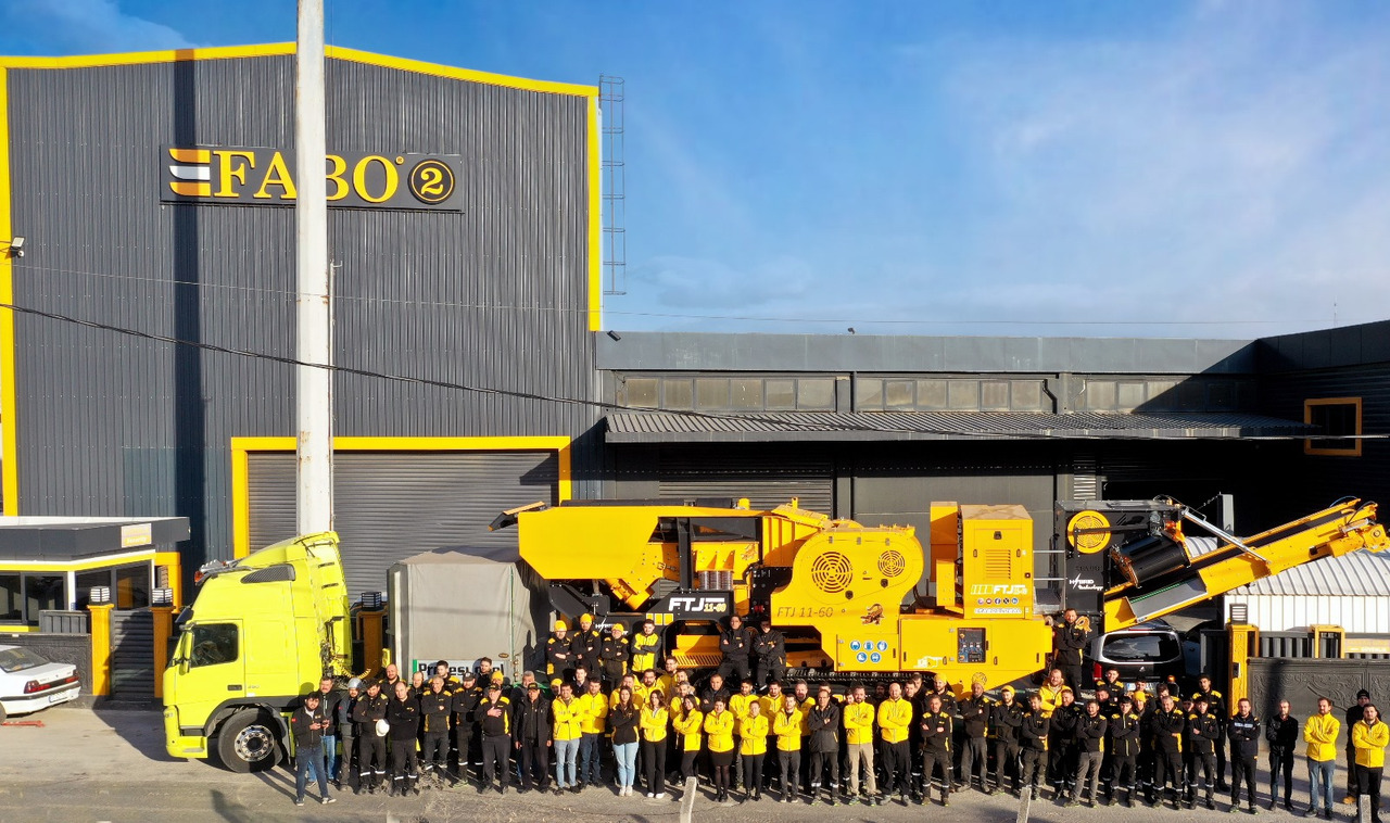 Nový Důlní stroj FABO mining machinery - crushing plant: obrázek 10 Nový Důlní stroj FABO mining machinery - crushing plant: obrázek 10