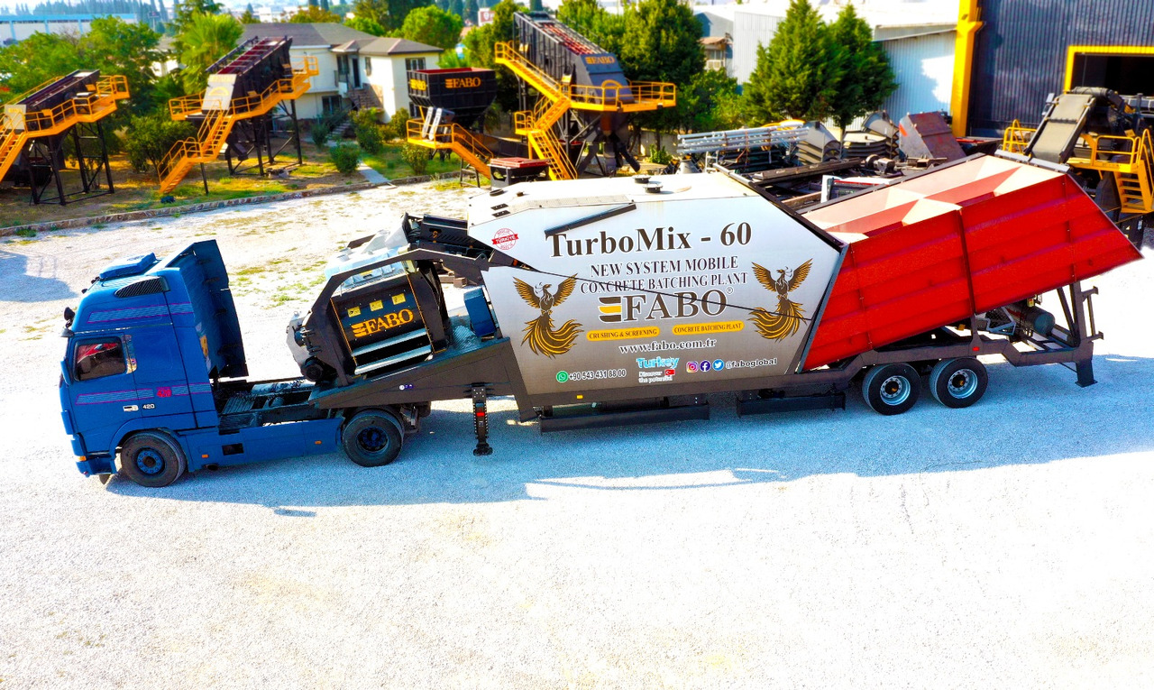 FABO mobile concrete batching plant - Betonárna: obrázek 4 FABO mobile concrete batching plant - Betonárna: obrázek 4