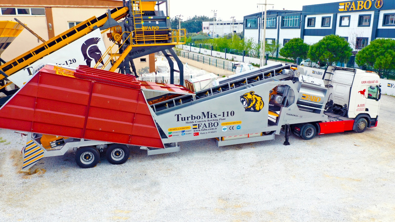 FABO mobile concrete batching plant - Betonárna: obrázek 2 FABO mobile concrete batching plant - Betonárna: obrázek 2