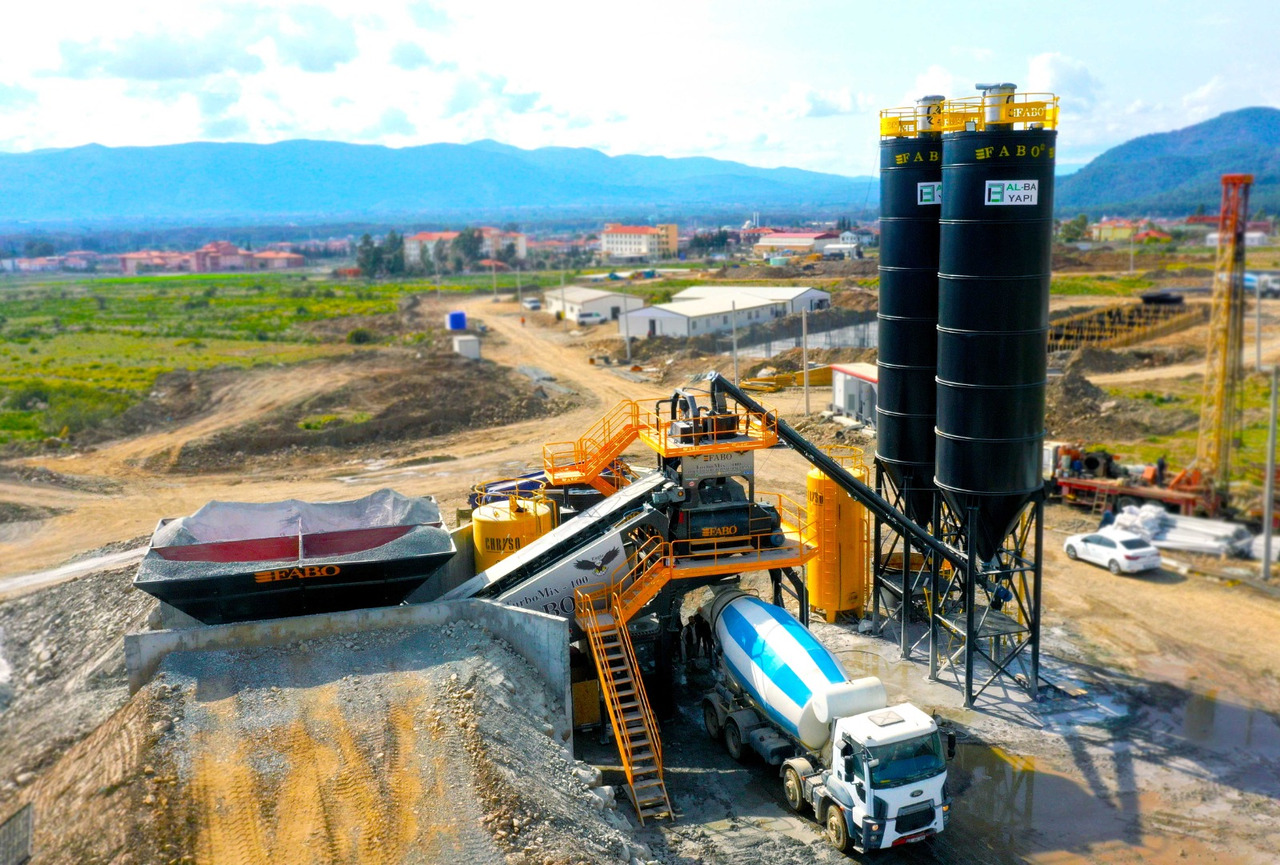 FABO mobile concrete batching plant - Betonárna: obrázek 3 FABO mobile concrete batching plant - Betonárna: obrázek 3