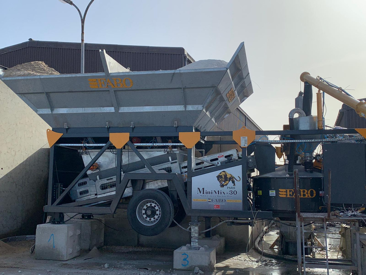 Nový Betonárna FABO mobile concrete batching plant: obrázek 15