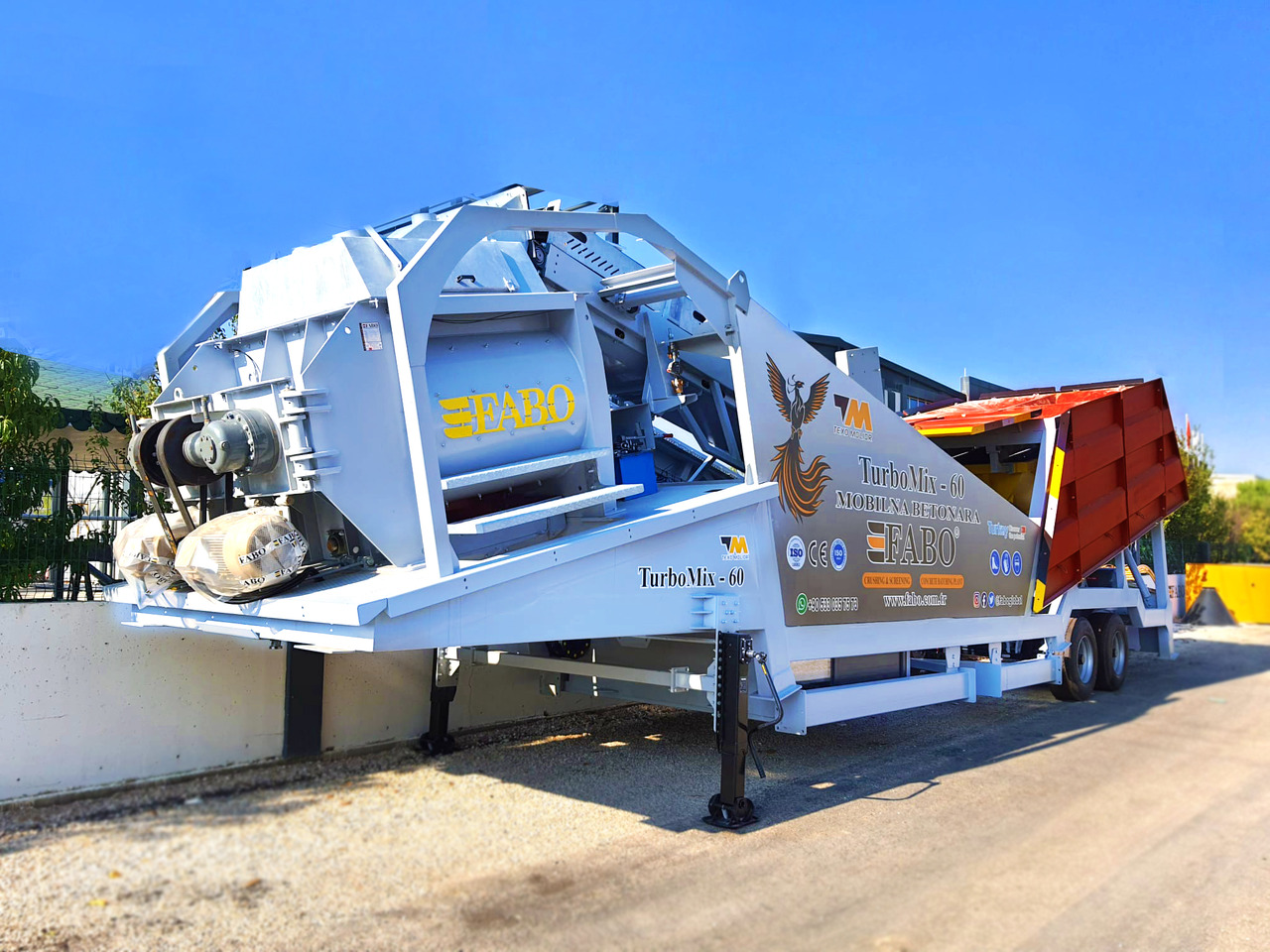 FABO mobile concrete batching plant - Betonárna: obrázek 5 FABO mobile concrete batching plant - Betonárna: obrázek 5
