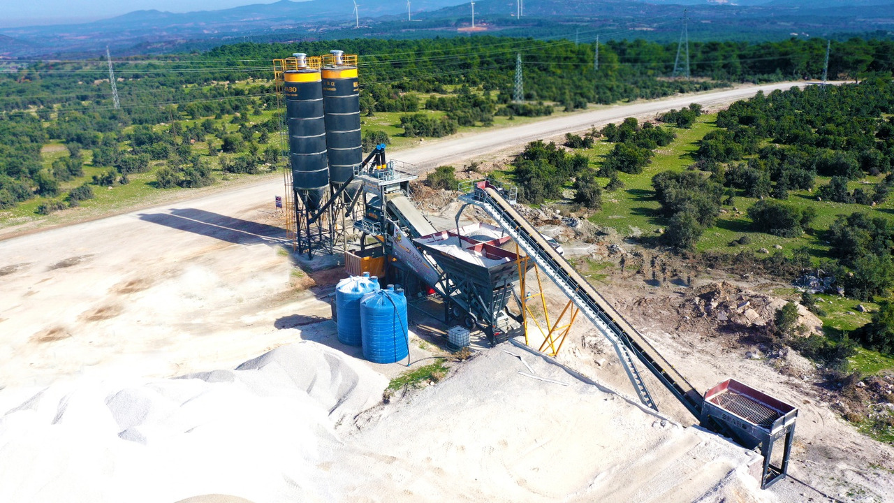 FABO mobile concrete batching plant - Betonárna: obrázek 2 FABO mobile concrete batching plant - Betonárna: obrázek 2