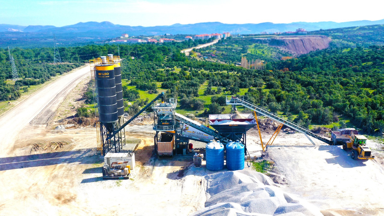 FABO mobile concrete batching plant - Betonárna: obrázek 3 FABO mobile concrete batching plant - Betonárna: obrázek 3