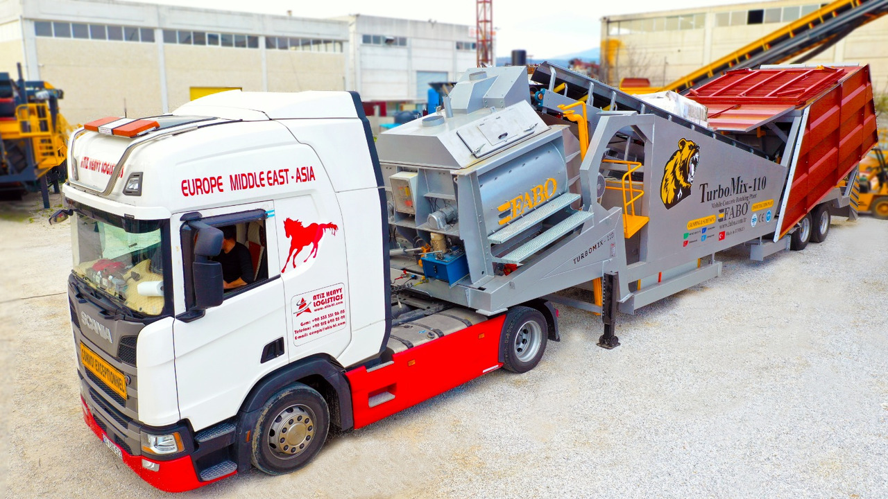 FABO mobile concrete batching plant - Betonárna: obrázek 3 FABO mobile concrete batching plant - Betonárna: obrázek 3