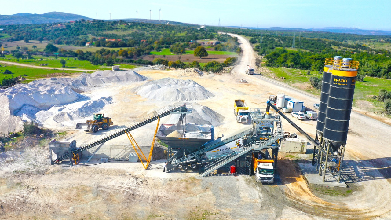FABO mobile concrete batching plant - Betonárna: obrázek 4 FABO mobile concrete batching plant - Betonárna: obrázek 4