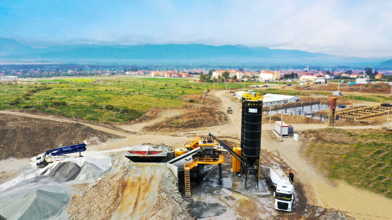 FABO mobile concrete batching plant - Betonárna: obrázek 4 FABO mobile concrete batching plant - Betonárna: obrázek 4